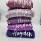 Name Blankets (Pre-Order)