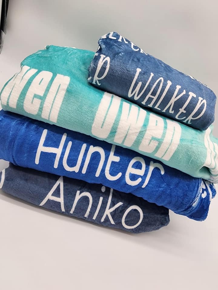 Name Blankets (Pre-Order)