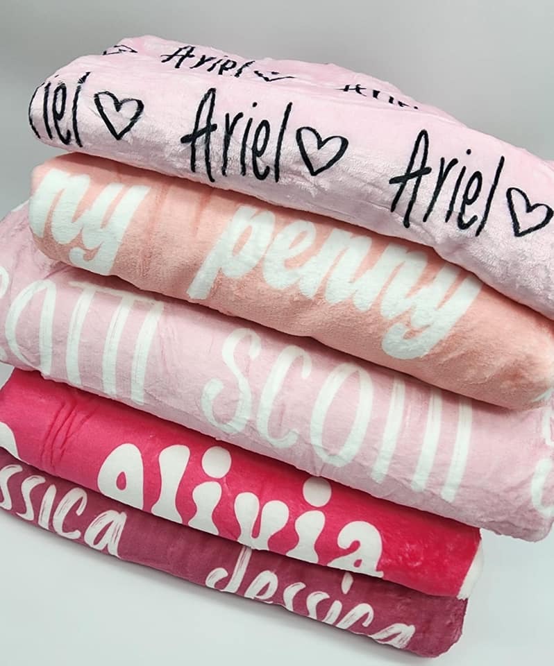 Name Blankets (Pre-Order)
