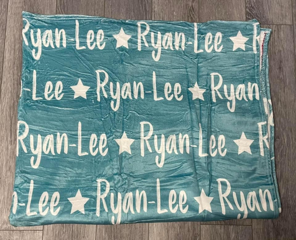 Name Blankets (Pre-Order)