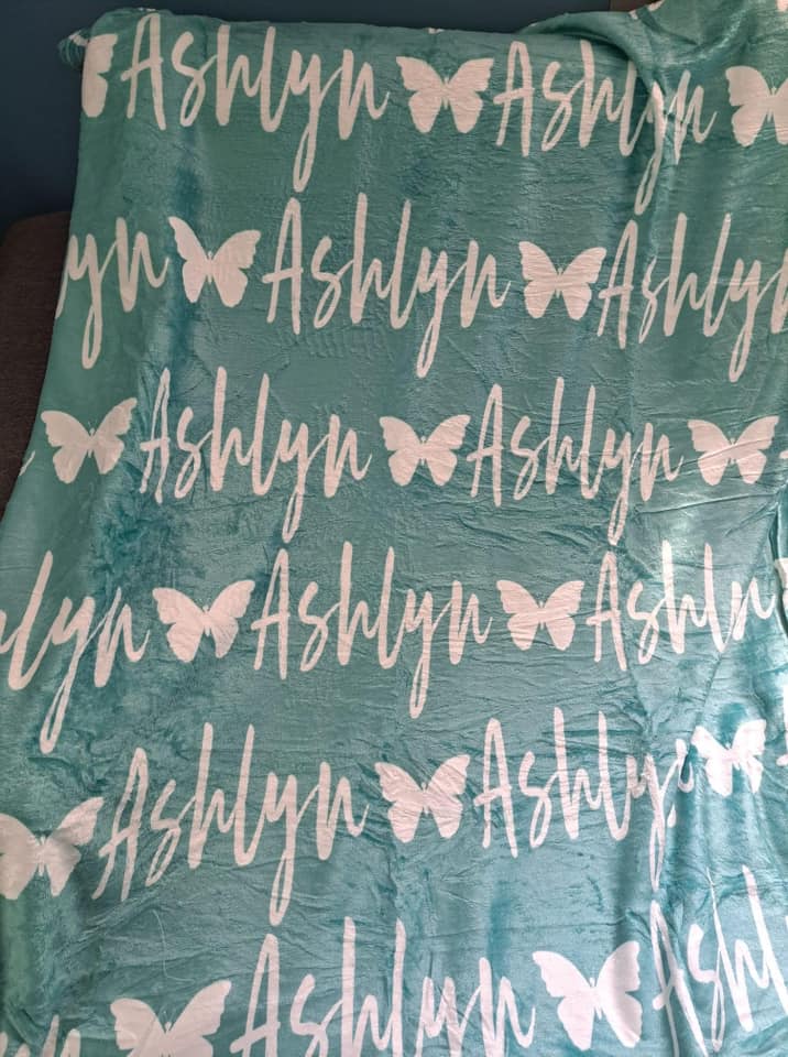 Name Blankets (Pre-Order)