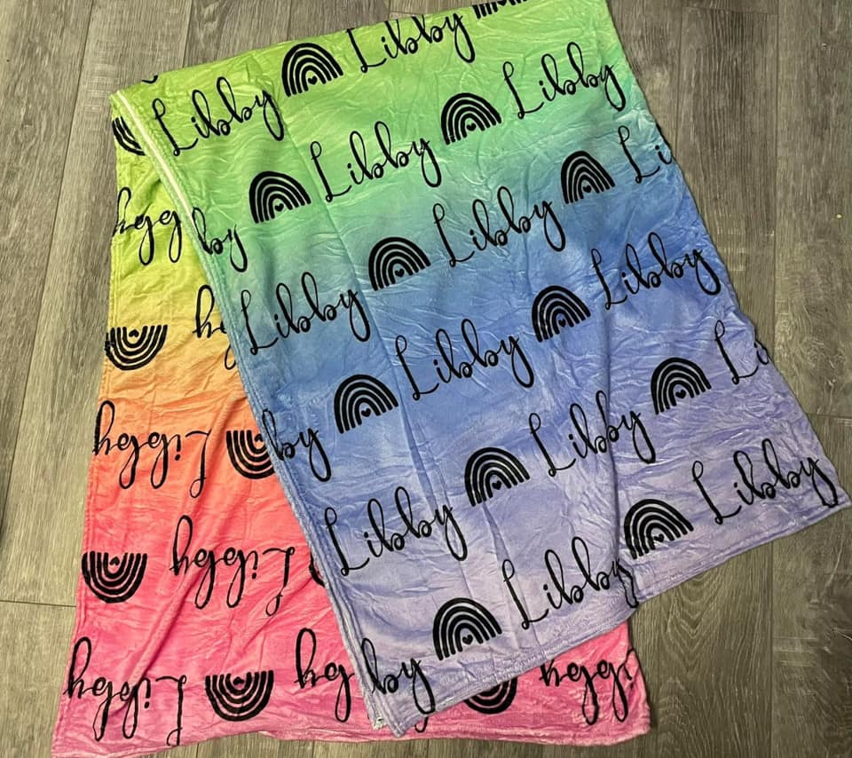Name Blankets (Pre-Order)
