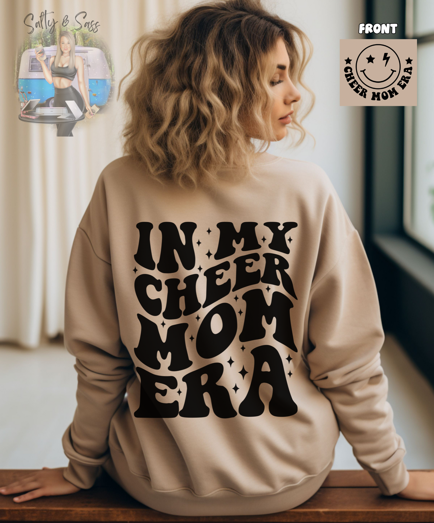 Cheer Mom Era Crewneck