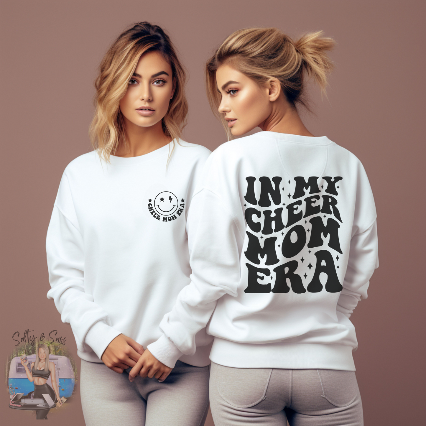 Cheer Mom Era Crewneck