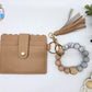 Keychain Wallet With Wristlet Bangle Bracelet