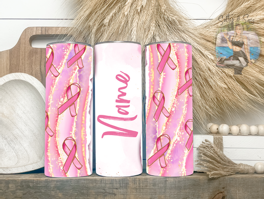 Cancer Awareness 20oz Stainless Steal Tumbler