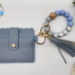 Keychain Wallet With Wristlet Bangle Bracelet
