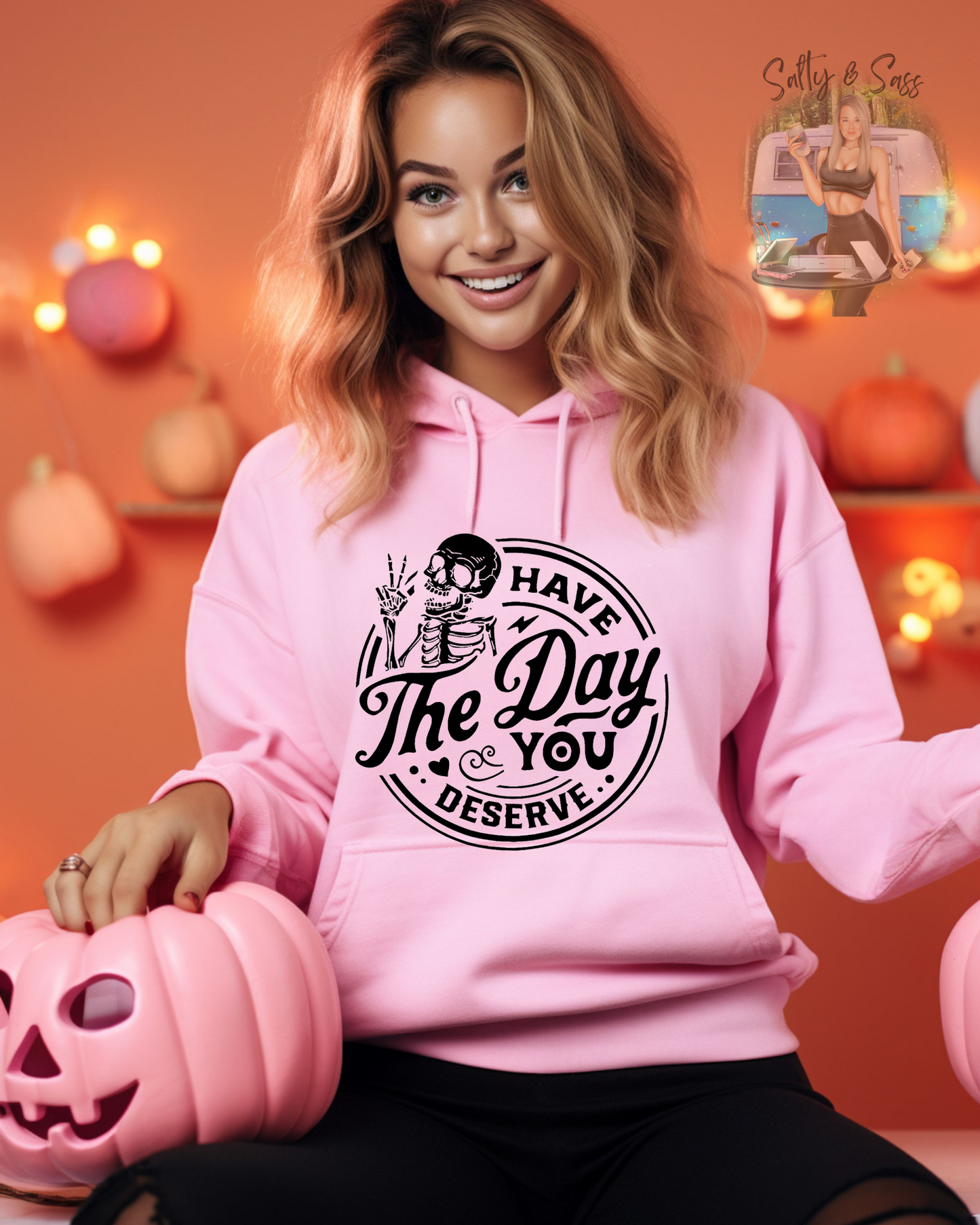 Have the Day you Deserve Crewneck