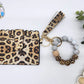 Keychain Wallet With Wristlet Bangle Bracelet