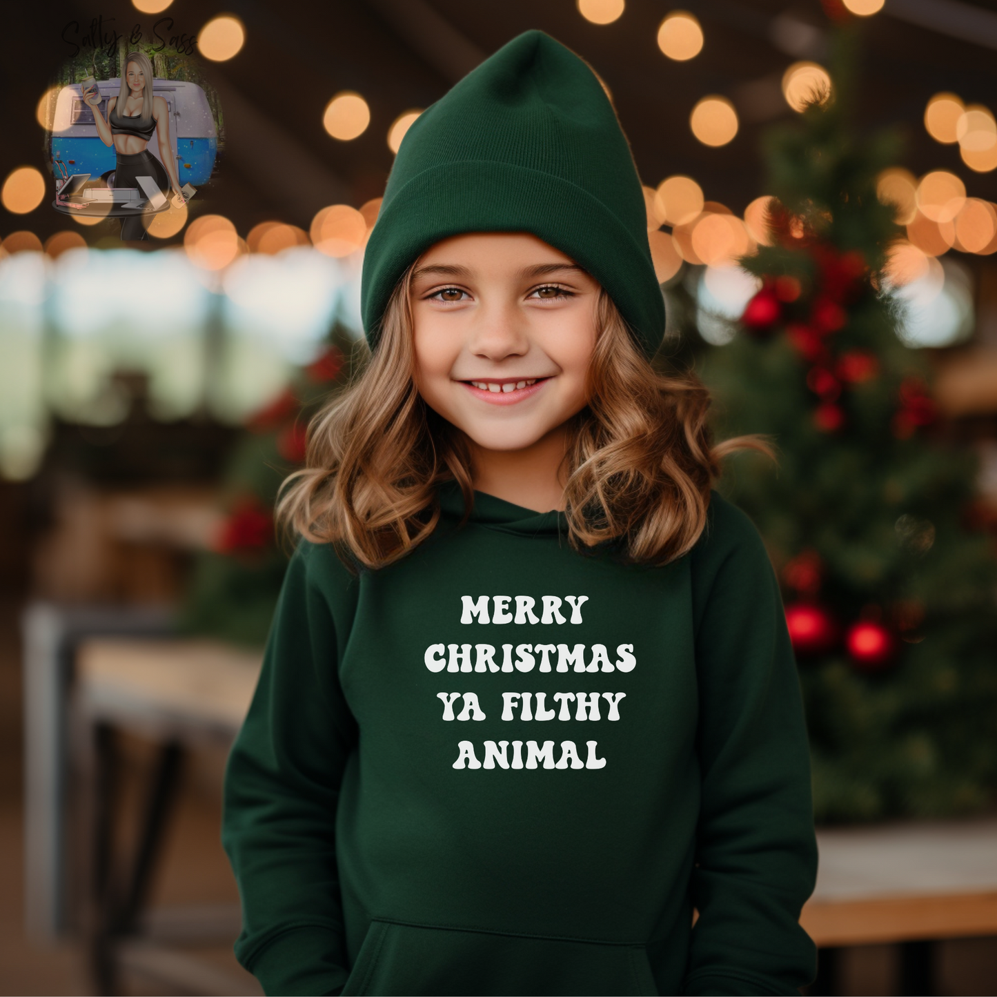Merry Christmas Ya Filthy Animal Sweatshirt