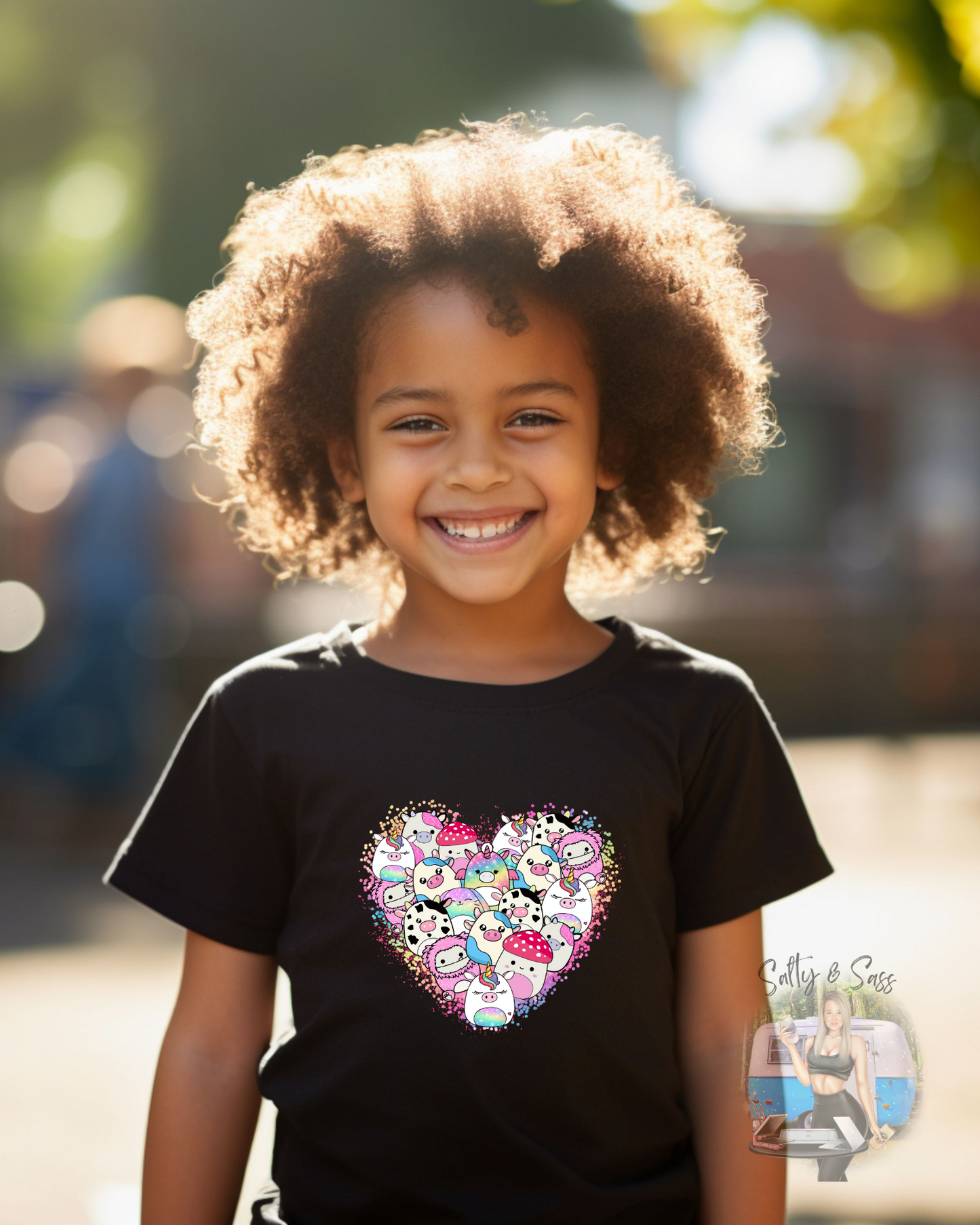 Squishmallow Heart Crewneck