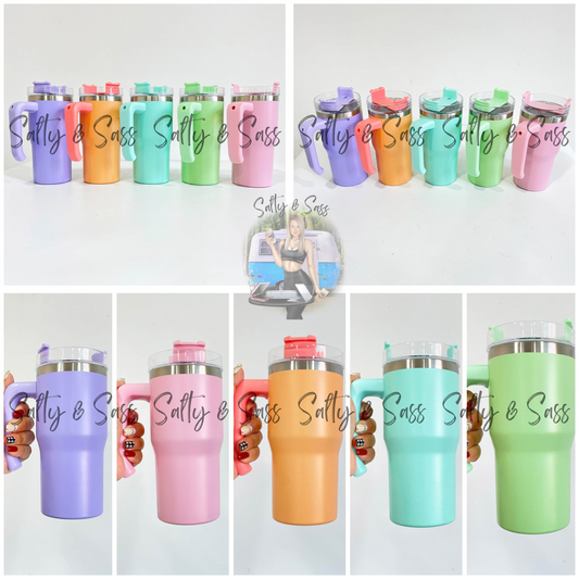 20oz tumbler with handle - quencher dupe tumbler