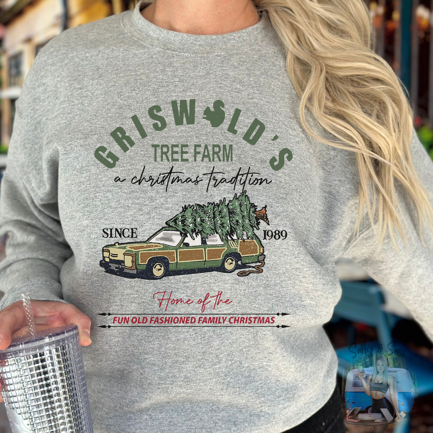 Griswold's Tree Farm Graphic Crewneck