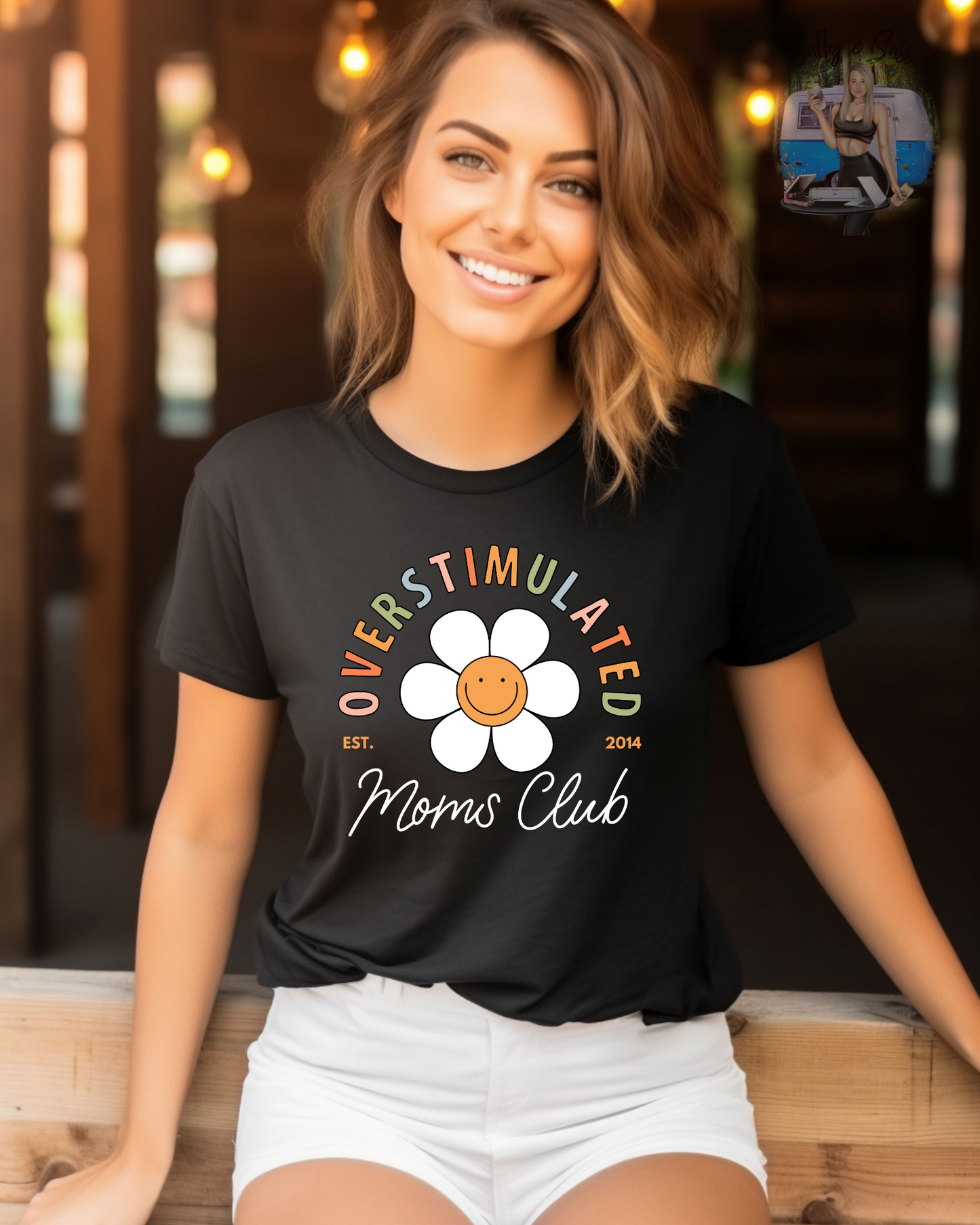 Overstimulated Moms Club T-Shirt