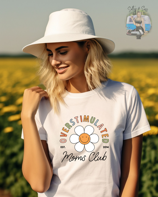Overstimulated Moms Club T-Shirt