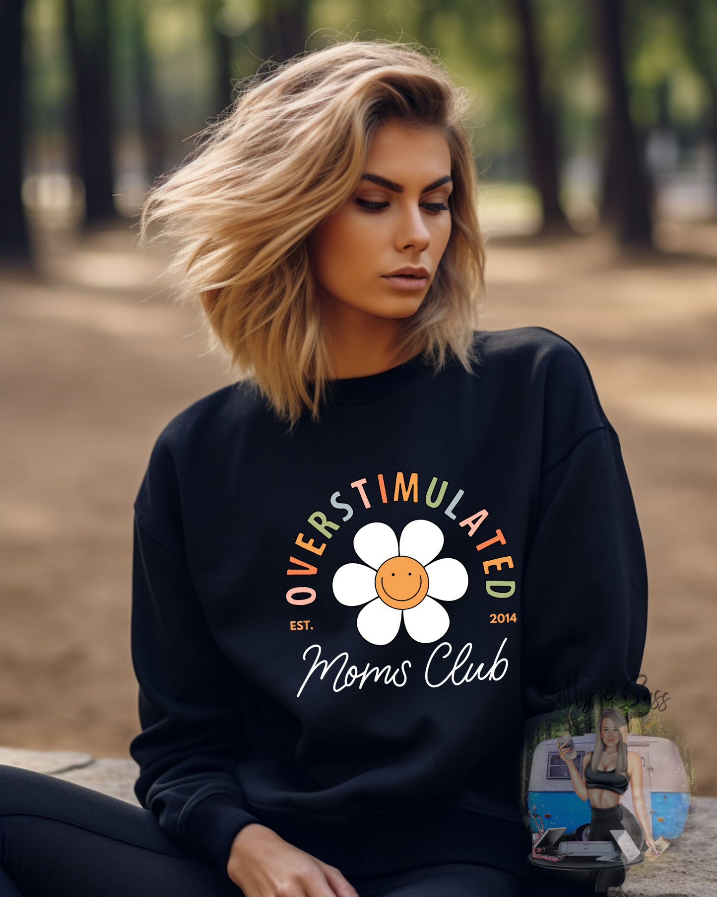 Overstimulated Moms Club T-Shirt