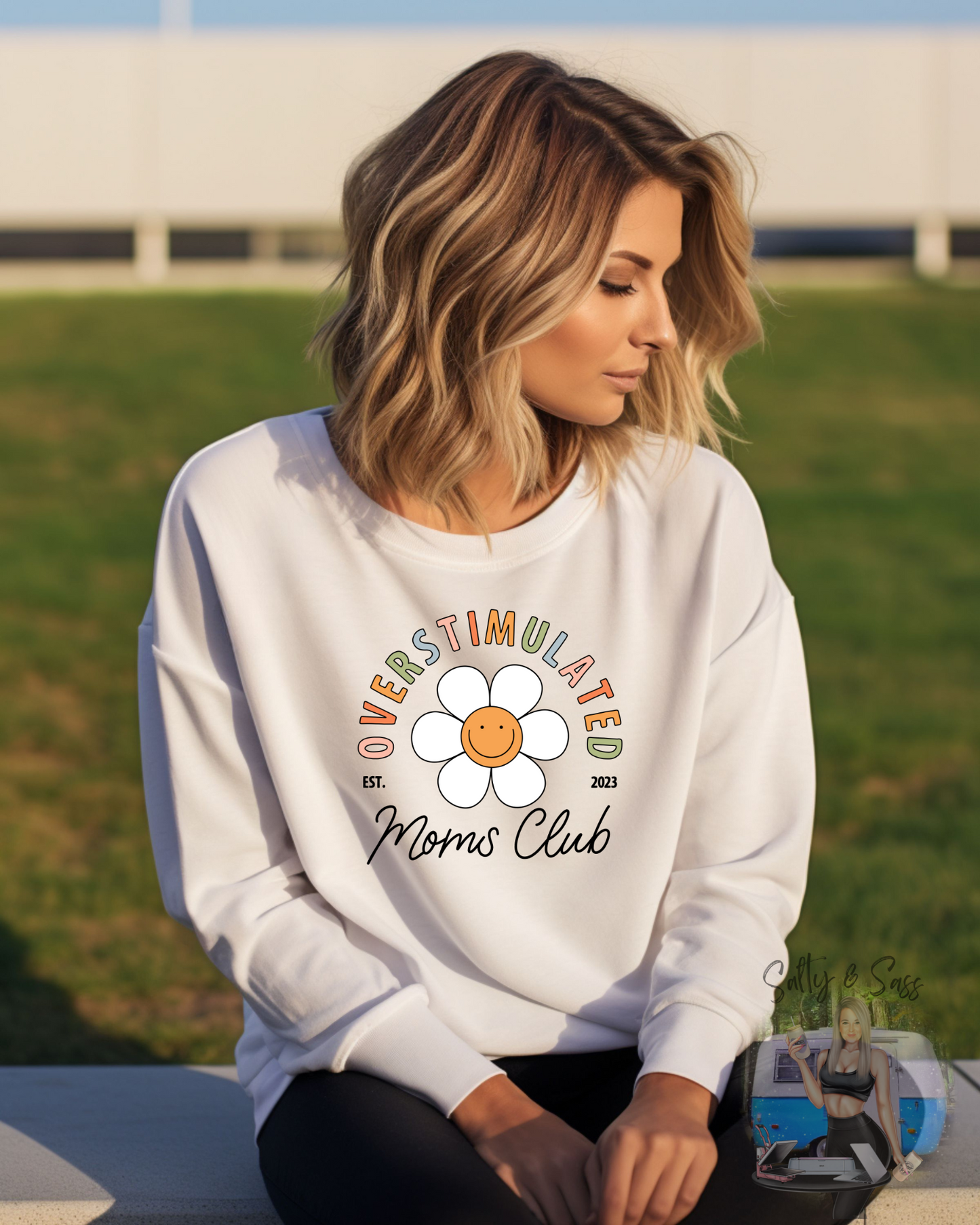 Overstimulated Moms Club T-Shirt
