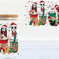 Skully 16oz glass tumbler