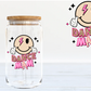 Dance Mom 16oz clear glass tumbler