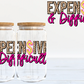 Expensive & Difficult 16oz glass tumbler