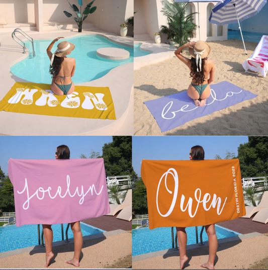 Personalized Beach Towel (Pre-Order)
