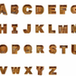 Piggy Bank, Custom Wooden Coin Bank, Letter Coin Bank (Pre-Order)