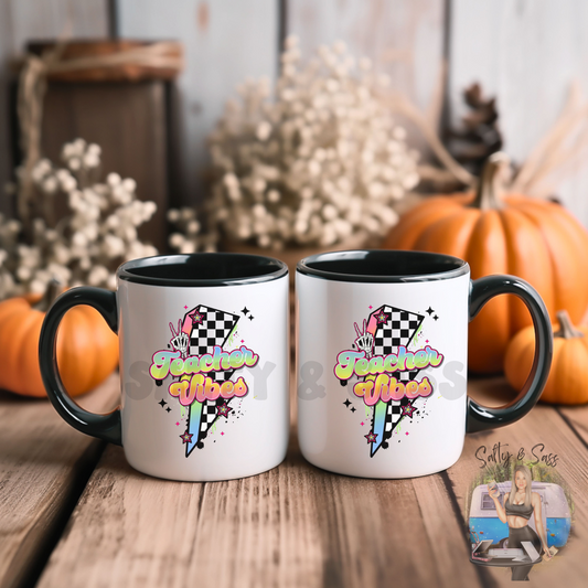 Teacher Vibes Mug