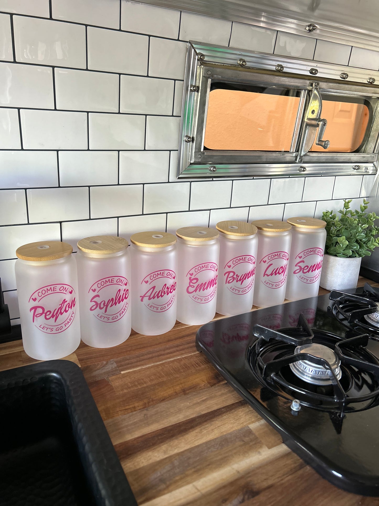 Come On Custom 16oz Frosted Tumbler