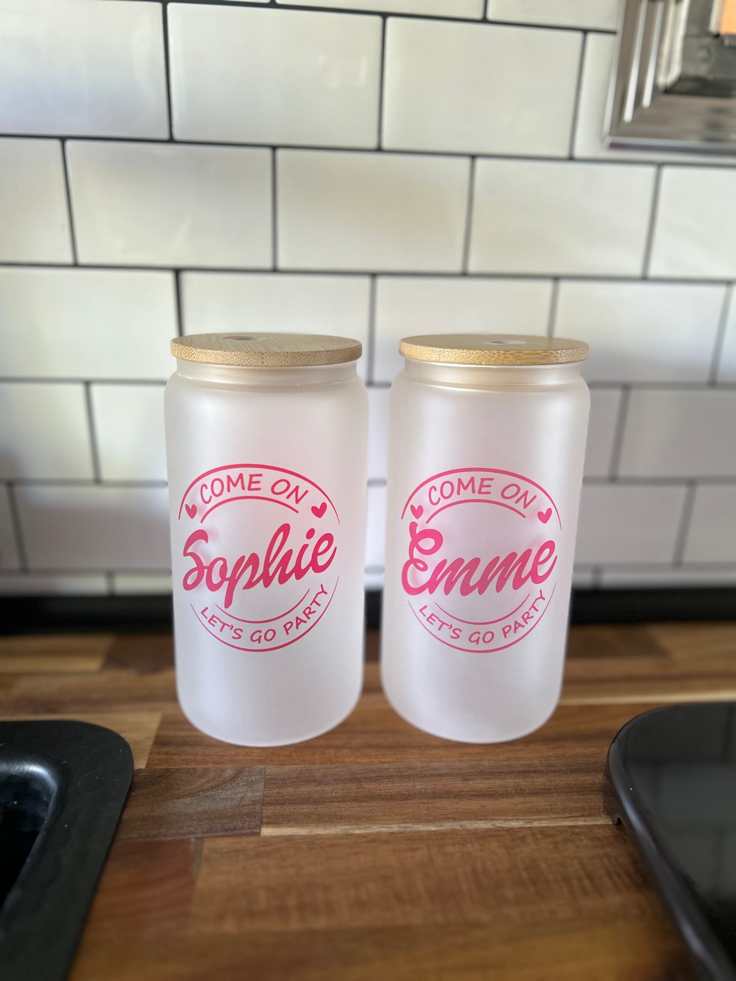Come On Custom 16oz Frosted Tumbler