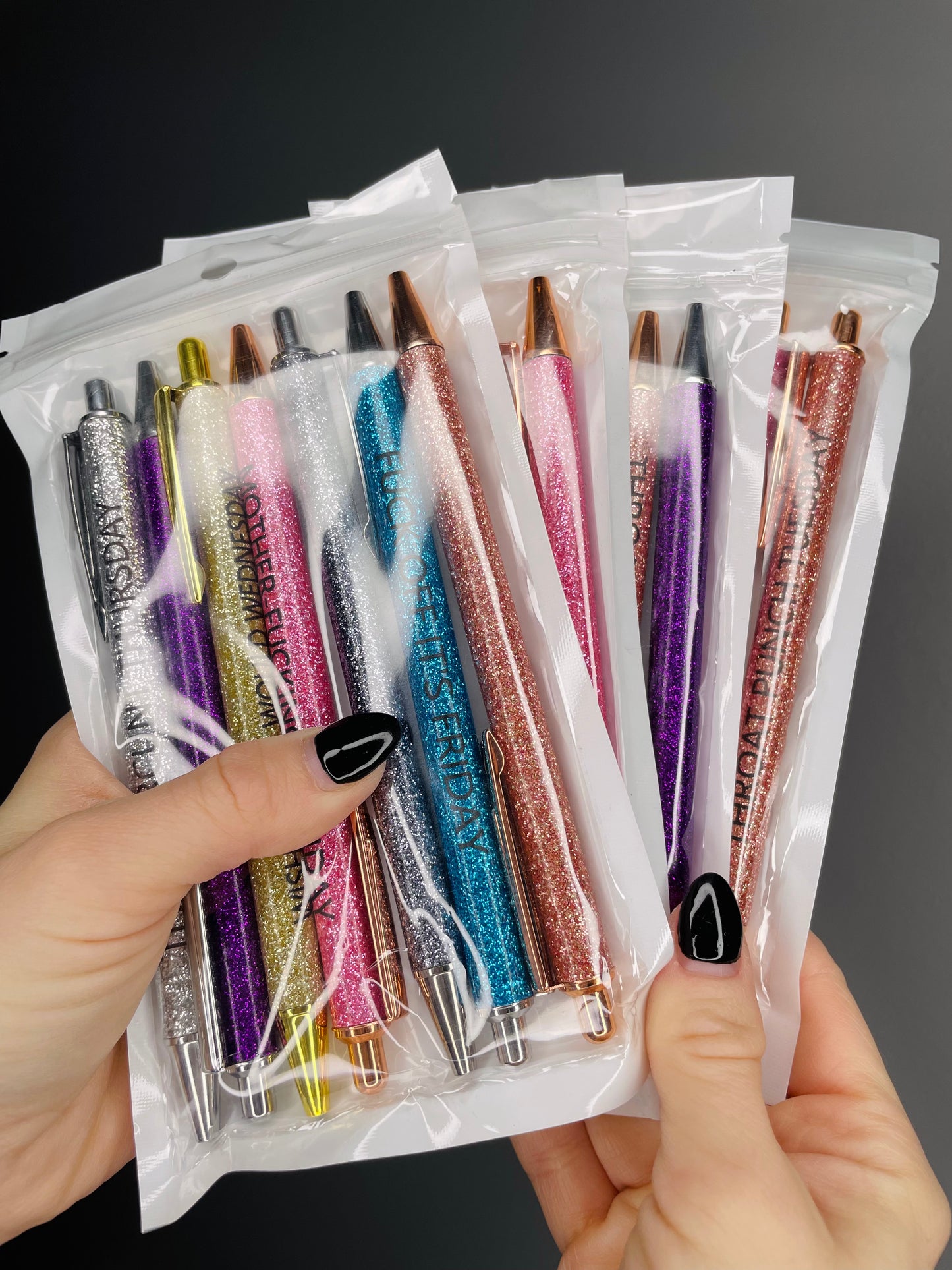 7 Pack Vulgar Pens
