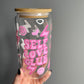 Self Love Club 16oz Clear Tumbler
