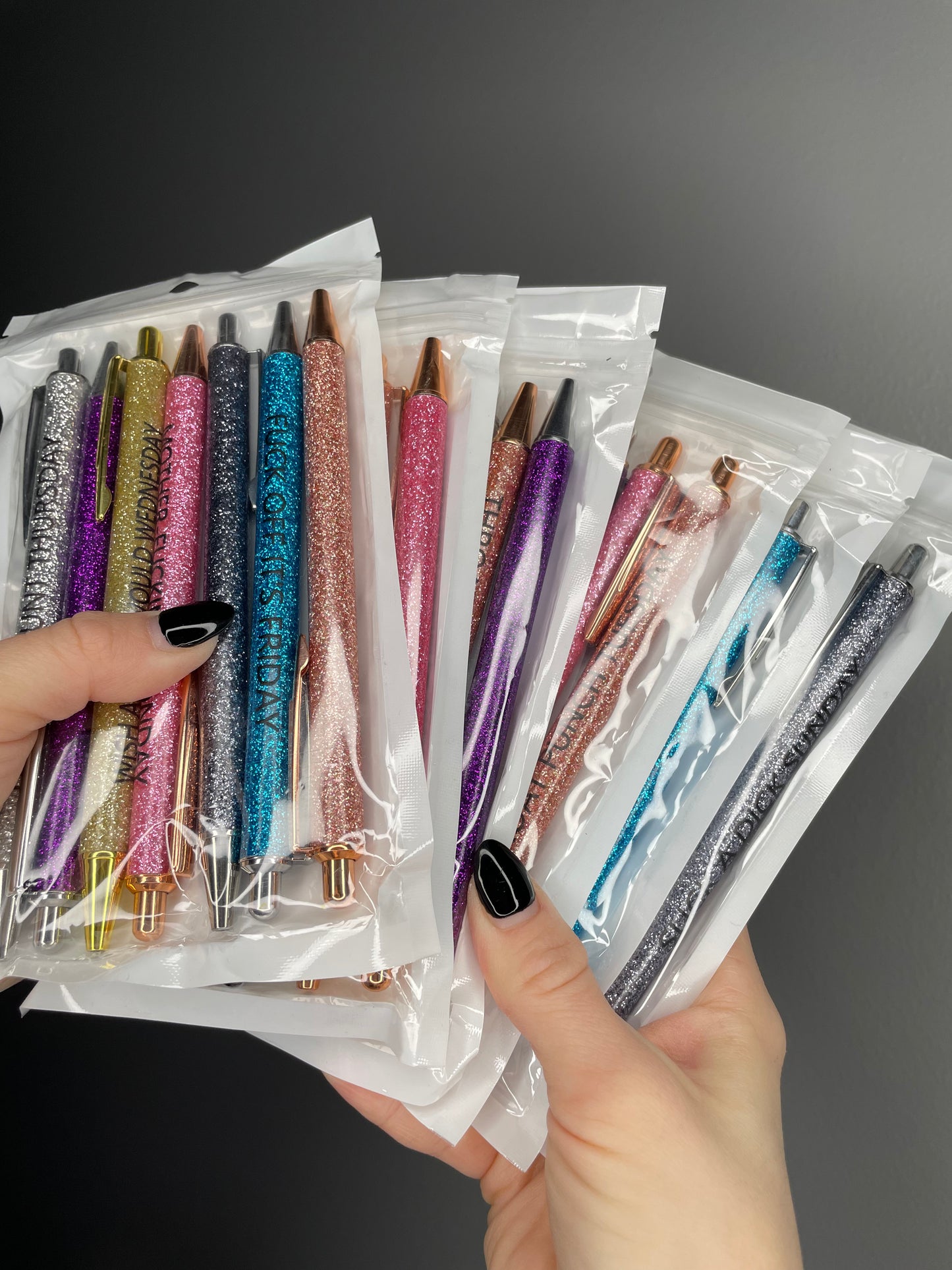 7 Pack Vulgar Pens