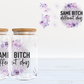 Same Bitch Different Day 16oz Clear Tumbler