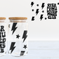Overstimulated Moms 16oz Clear Tumbler